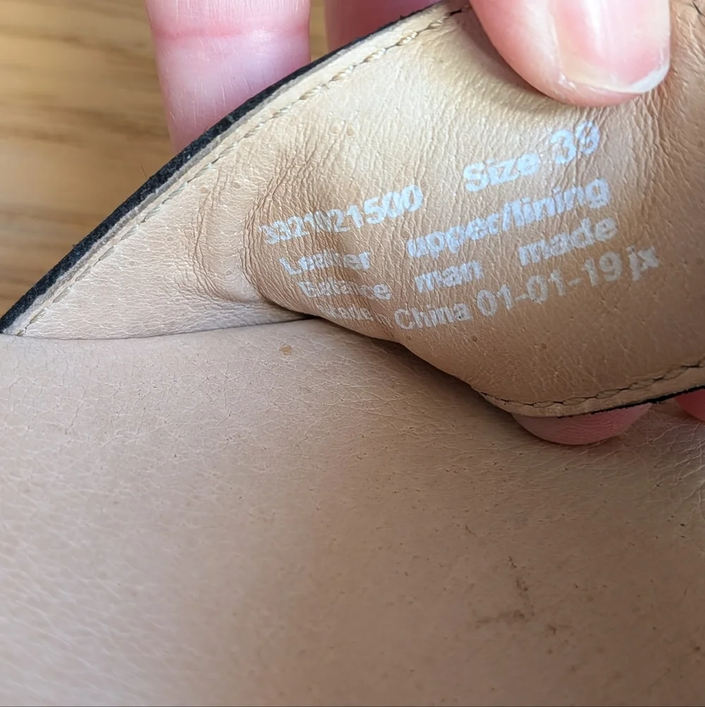 Dansko Anna Black Leather Western Heeled Comfort Sandals Size 39 (8.5 - 9) - Picture 8 of 14